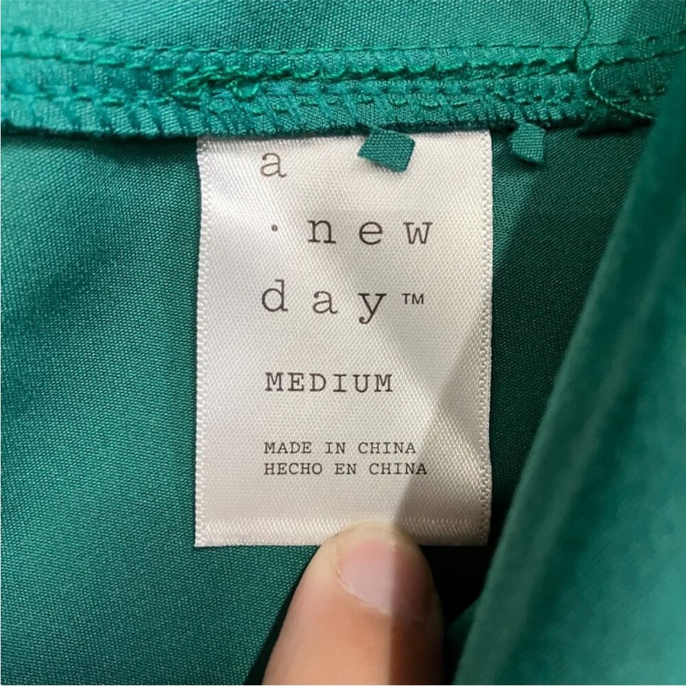 a new day Women's Green Flare Pants - Picture 4 of 5